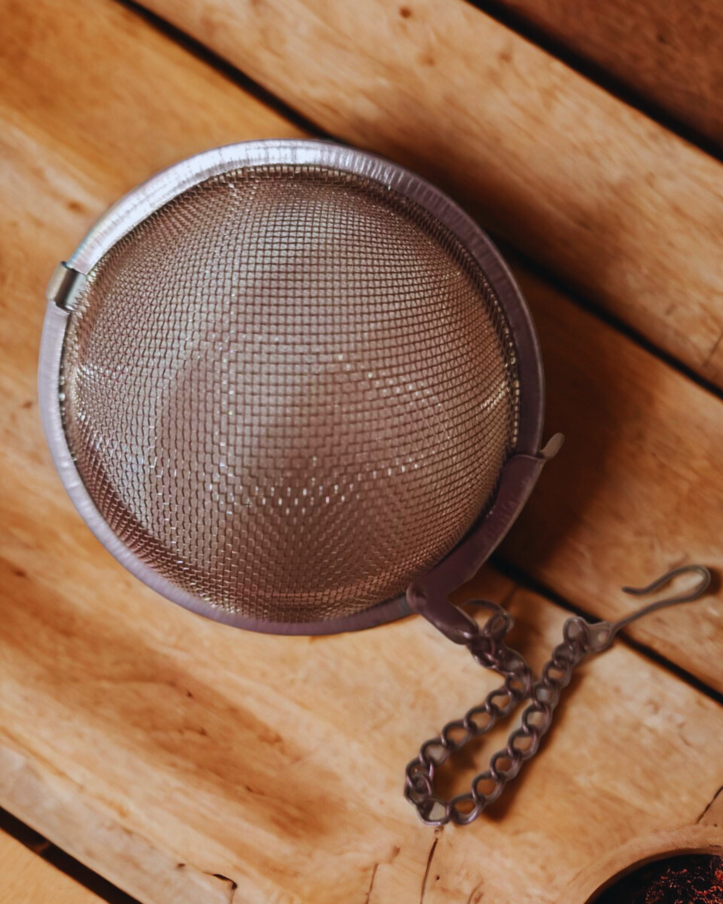 Infusor Oro Rosa para preparar infusiones y té en hebras