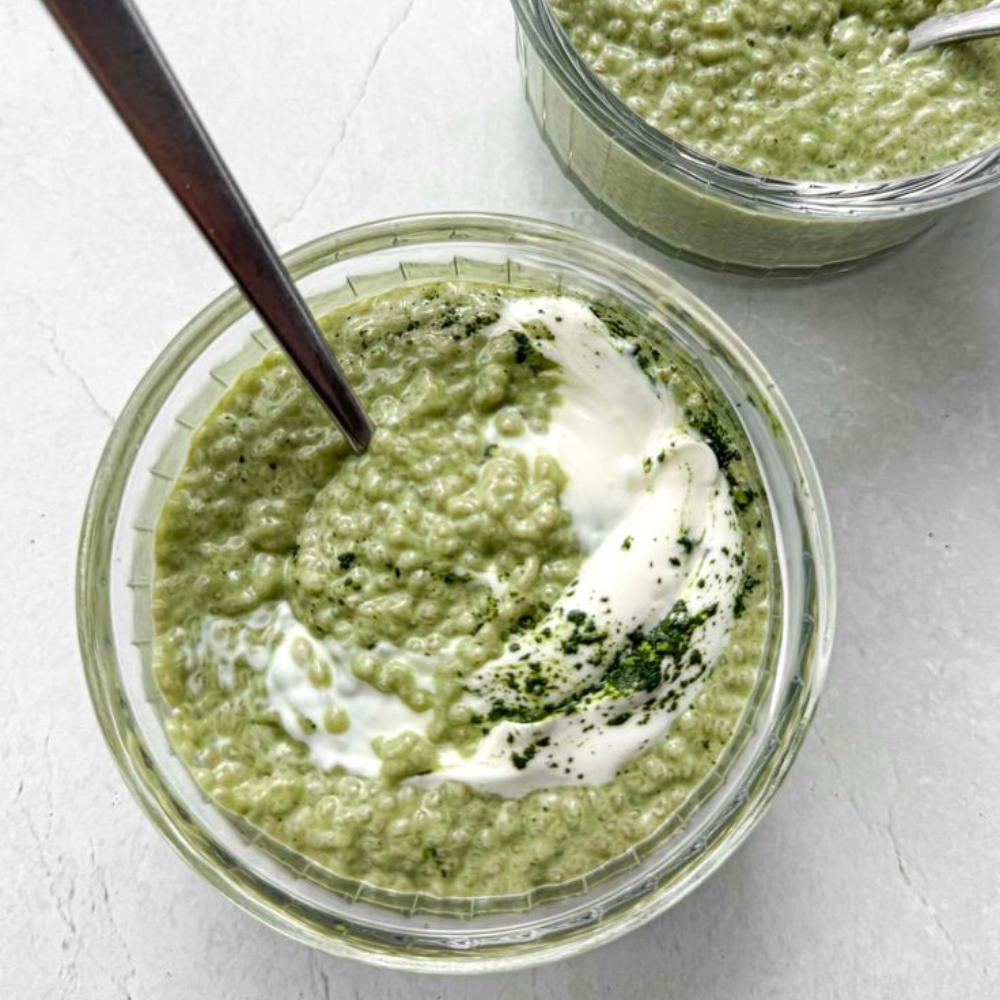 MATCHA CHIA PUDDING