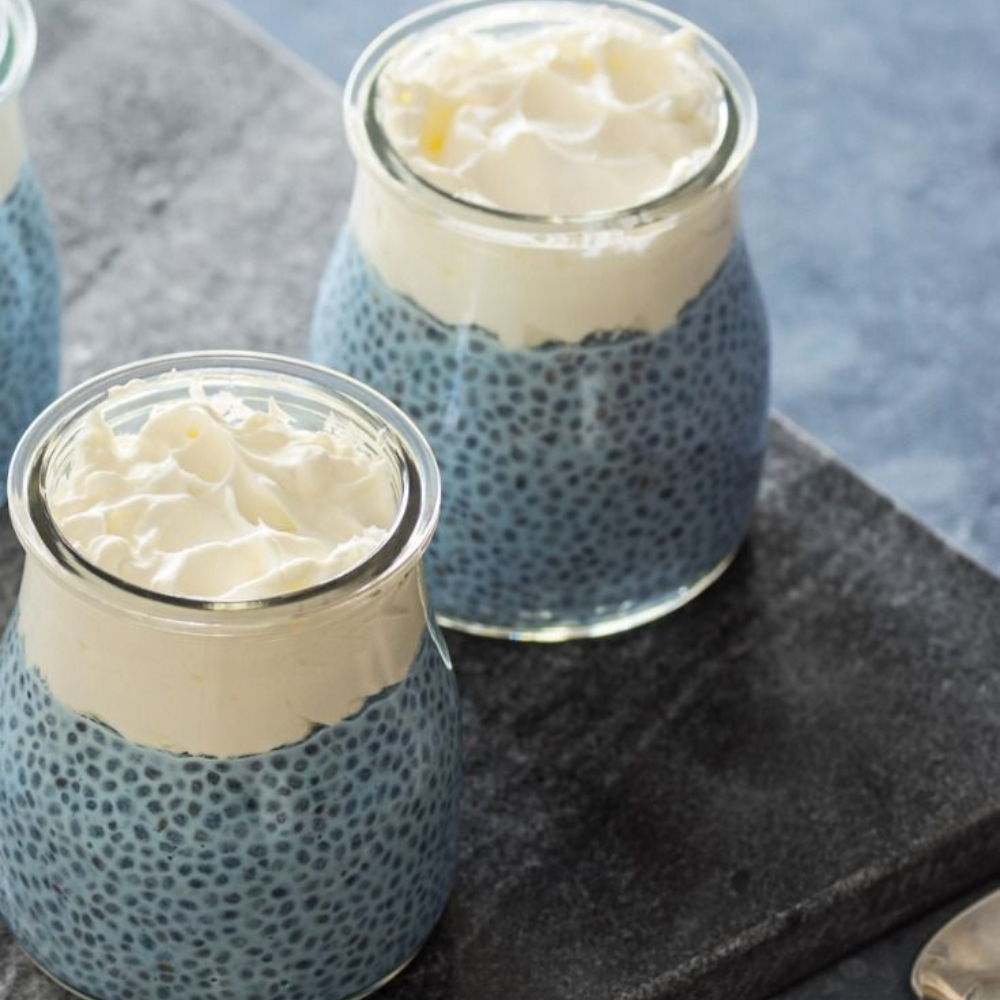 Avena Trasnochada con Blue Chill