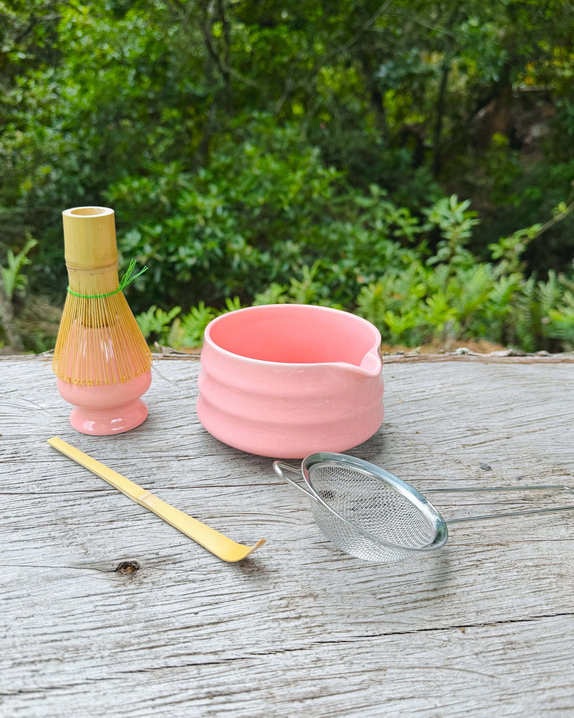 Kit ceremonial para preparación tradicional de matcha